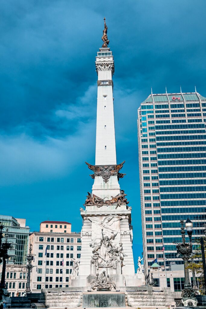 pexels-photo-13342471-13342471 Neoclassical Soldiers and Sailors Monument in downtown Indianapolis on a sunny day.